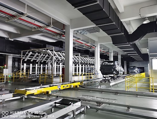 Automobiles coating production line 